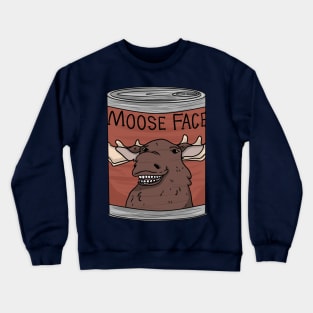 Can o' Moose Face Crewneck Sweatshirt